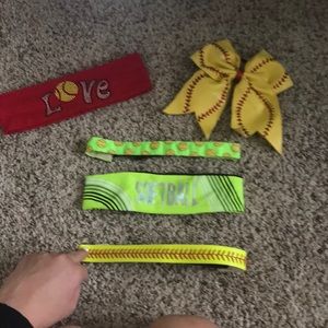 Softball headbands!